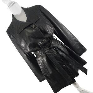Wilsons Leather Black Jacket